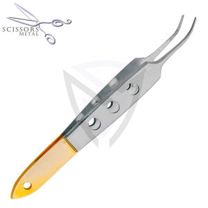 Pince à cils en acier inoxydable de haute qualité Extensions de cils Volume personnalisables Faux cils en fibre de beauté - Product Image 5