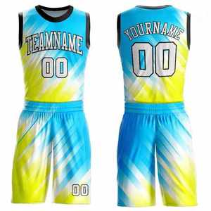 Ensembles d'uniformes de basketball pour hommes respirants à imprimé numérique, séchage rapide, en Spandex/Nylon, sans manches, toutes saisons, 180g, Front Run Apparel - Product Image 3
