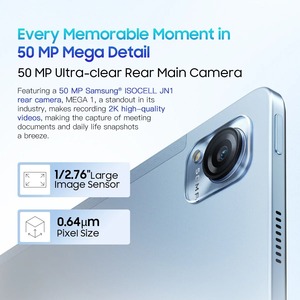 Blackview Mega 1 máy tính xách tay 11.5 inch 2.4K 120Hz Hiển thị 12GB 256GB máy tính bảng PC 33W sạc nhanh máy tính xách tay - Product Image 2