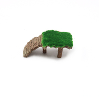 Plateforme de bain de soleil en résine pour tortue, souche d'arbre floquée, rampe d'escalade pour reptile, cachette, grotte artificielle, décoration d'aquarium