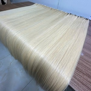 ผมแท้ AZURA HAIR สีบลอนด์ 13x4 แบบตรงธรรมชาติ เกรด Remy ผมเวียดนาม ต่อผมแบบ Double Weft  ซุปเปอร์ดับเบิ้ลดรอน - Product Image 4