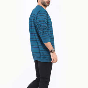 Sweat-shirts doublés pour hommes, nouveau style, couleur unie, col en V, 100% coton, légers, respirants, de haute qualité, vêtements d'hiver tendance - Product Image 2