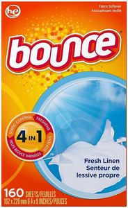 Toallitas Suavizantes para Secadora Premium Bounce con Aroma a Lino Fresco, 120 Unidades para Lavandería, Oferta Económica - Product Image 3