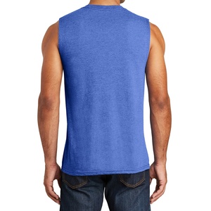Débardeur Homme en Coton Tricoté Respirant de Haute Qualité, Logo Personnalisé OEM, Idéal pour la Gym et le Fitness, Vente en Gros - Product Image 6