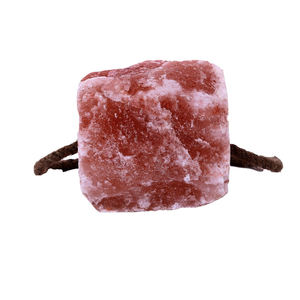 Bloque de sal pura Natural de sal rosa del Himalaya para lamer animales en cuerda para caballos, ciervos, ganado, conejos, sal para lamer del Himalaya OEM - Product Image 5