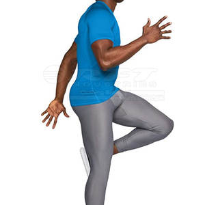 Camiseta informal de gimnasio para hombre con mangas cortas y ajuste relajado adecuada para sesiones de entrenamiento y ropa de calle camiseta de gimnasio - Product Image 6