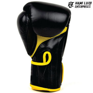 Gants de boxe en cuir Pu de haute qualité taille personnalisée en gros 10OZ 12OZ 14OZ 16OZ Kick Boxing Sparring - Product Image 3