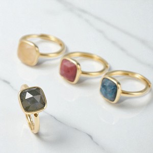 10 MM Cushion Rhodonite Gemstone <b>Ring</b> - Handmade 925 Silver <b>Ring</b> Jewelry - Stackable Band Daily Wear <b>Ring</b> for Wholesale - Product Image 3