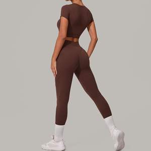 Conjuntos de Leggings y Sujetador Deportivo de Yoga con Estampado de Última Moda 2025, Ropa de Gimnasio para Mujer, Conjuntos de Yoga para Fitness - Product Image 4