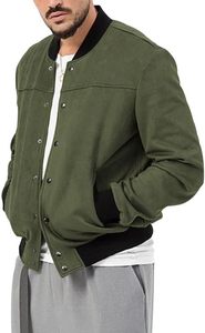 Chaqueta universitaria de cuero de lana de primera calidad, chaqueta con letras personalizadas para hombres y mujeres, abrigo Bomber de béisbol de alta calidad para equipos deportivos - Product Image 2