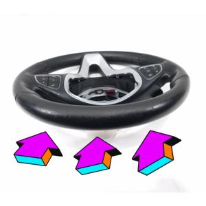 Volante Mercedes Classe C Cabrio W205 A0004600507 (16>) - Product Image 4
