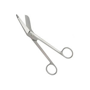 Tijeras para Vendajes Lister de Acero Inoxidable Personalizadas, Tijeras para Cortar Yeso de 14 cm, Instrumentos Dentales y Quirúrgicos Profesionales - Product Image 1