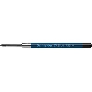 Recambio de Bolígrafo Schneider Slider 755, 0.5mm, Tinta Negra, Sistema Plug+Play con Protección de Documentos, Marca SCHNEIDER - Product Image 1