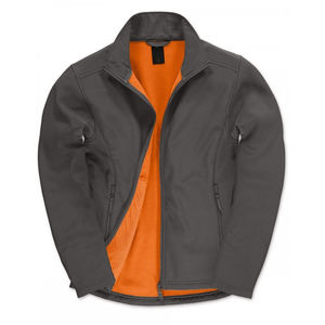 Veste imperméable SoftShell en toile personnalisée avec col montant et capuche compressible pour hommes, coupe-vent pour l'hiver, randonnée en plein air, pluie, 2025 - Product Image 1