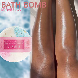 Bomba de Baño Efervescente Fizzy Spa Escape con Aroma Mirabella, Suavizante de la Piel, Hidratante, Hecha a Mano en Letonia, Marca Privada, Suministro al por Mayor para la UE - Product Image 3