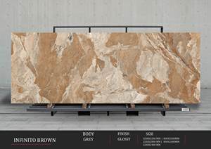 กระเบื้องปูพื้นพอร์ซเลนดีไซน์แกะสลัก | 1200x3200 1200x2800 | คอลเลกชันส่งออกขนาดใหญ่รูปแบบพรีเมี่ยม - Product Image 4