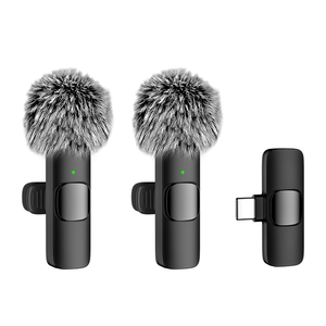 Microphone cravate sans fil miniature de qualité supérieure, technologie d'annulation du bruit, vlog, YouTube, approvisionnement mondial - Product Image 1