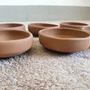 Pot à yaourt en argile naturelle écologique, bols personnalisés pour la fraîcheur des aliments, vente en gros, faits à la main, Zehra Industries - Product Image 1