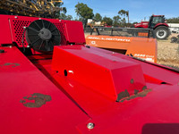 Presse à balles hydraulique fiable et économique pour foin, paille, herbe et coques de riz, modèle MASSEY FERGUSON 4180V, en parfait état