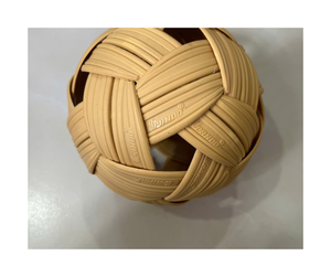 Grande quantité de boules en rotin naturel, magnifiques boules en rotin faites à la main pour la décoration intérieure, légères, parfaites pour l'exportation en gros - Product Image 4