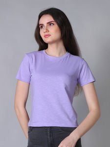 Top corto para mujer, camisetas cortas de gran tamaño para mujer, camisetas cortas de diseño personalizado al por mayor, camisetas cortas de media manga con hombros caídos para mujer, Tops cortos - Product Image 5