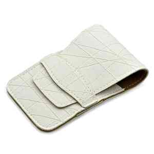 Ciseaux à ongles allemands professionnels en acier inoxydable Clipper 6 pièces manucure et pédicure dans une pochette en cuir - Product Image 6