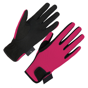 Guantes de Equitación para Hombre, Diseño Personalizado, Color y Talla a Medida, Pantalla Táctil, Guantes Ecuestres de Algodón/Poliéster/Spandex Antideslizantes de Alta Calidad - Product Image 1