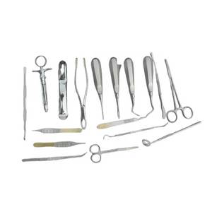 Juego de 18 Piezas de Instrumentos Quirúrgicos Dentales Manuales de Metal de Primera Calidad, Kit de Herramientas Dentales Profesionales Reutilizables - Product Image 4