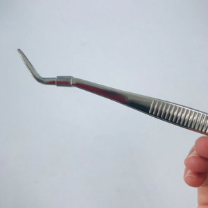 Pinzas quirúrgicas de acero inoxidable, fórceps en ángulo dentado, fórceps de disección dental - Product Image 4