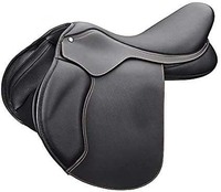 Selle d'équitation personnalisée en cuir véritable de haute qualité avec arceau en bois/plastique, style western et anglais, pour 2026 Plastic