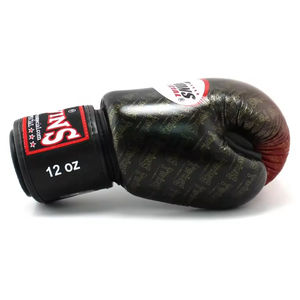 ถุงมือหนังมวยคู่แฝดแบบปรับแต่งได้สำหรับอุปกรณ์เครื่องแต่งกายสำหรับผู้ใหญ่มีห่วงเกี่ยวดูดความชื้น - Product Image 5