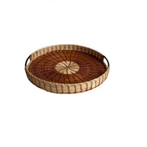 Calidad Sostenible forma Rectangular cena desayuno servidor Mango madera Rectangular forma otomana madera bandeja para servir - Product Image 2