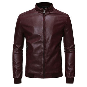 Chaqueta de Cuero Vacuno Estilo Urbano para Hombre 2026 con Cierre y Cuello Alto, Todas las Tallas - Servicio OEM para Adultos - Product Image 3