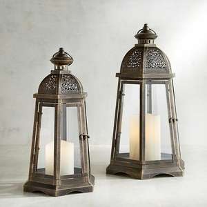 Premium Quality Elegant Design Luxury Moroccan <b>Lantern</b> <b>Candle</b> Holder with Lid for Outdoor Decoration from India - Product Image 3