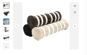 Pelo de cola de caballo negro para hacer crin de caballo tradicional - Product Image 4