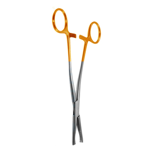 Pinzas de Sujeción Ósea Dingman Profesionales de 6 Pulgadas, Acero Quirúrgico Inoxidable Dorado, Mandíbulas Estrechas, Manuales, Clase II - Product Image 5