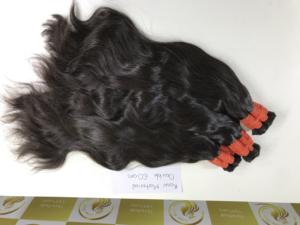 Cabello Vietnamita Virgen 100% de Primera Calidad, Liso Sedoso, Ondulado, Natural Negro, Sin Procesar, Trama Única para Teñir en Todos los Colores - Product Image 6