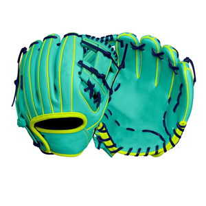 Gants de baseball et de softball professionnels pour gaucher, 1 MOQ, cuir véritable, gardien pour joueurs de softball - Product Image 5