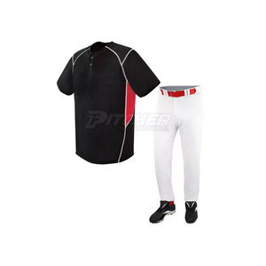 ชุดเครื่องแบบทีมเบสบอลระบายอากาศได้ดีขนาดใหญ่พิเศษชุดเสื้อเจอร์ซี่และกางเกงที่ทนทานสำหรับผู้เล่นคลับและโรงเรียน - Product Image 1