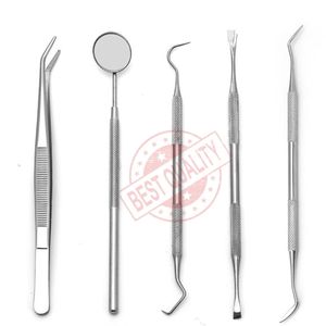 Kit d'examen dentaire en acier inoxydable de haute qualité de marque personnalisée avec logo personnalisé et ensemble d'instruments dentaires en provenance du Pakistan - Product Image 4
