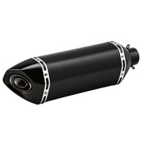 Système d'échappement universel pour moto 51 mm, silencieux modifié, DB Killer en acier pour XJ6 MT07 MT09 MT03 Z400