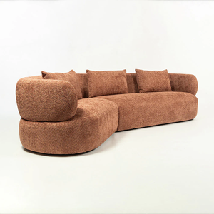 Juego de Sofás Reclinables Tapizados en Madera Sólida de Lujo Moderno, Cómodo y Duradero, Muebles para Sala de Estar, Hogar, Hotel, Escuela - Product Image 3