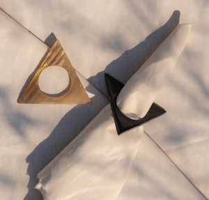 Rond de serviette en corne de buffle fait à la main poli miroir 100% véritable anneau de serviette en corne de buffle à des prix compétitifs - Product Image 6