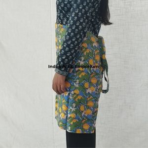 Solid Cotton Linen <b>Kitchen</b> <b>Apron</b> High Quality 100% Linen Long <b>Apron</b> for Cooking - Product Image 6