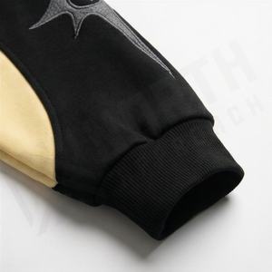 Sudadera con Capucha de Otoño Invierno, Estilo Urbano, Mezcla de Algodón, Tendencia Hip Hop, Sudadera Personalizada en Color Tejido - Product Image 6