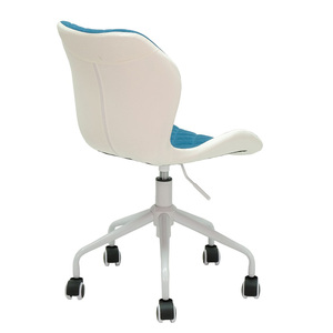 Sillón Giratorio Blanco Contemporáneo GCF077 con Función Reclinable, Tapizado en Cuero Cómodo, Sofá de Roble para el Hogar y la Oficina - Product Image 4