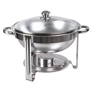 Restaurant Buffet Stainless Steel Chafing Dish Metal Food Warmer - Product Image 2