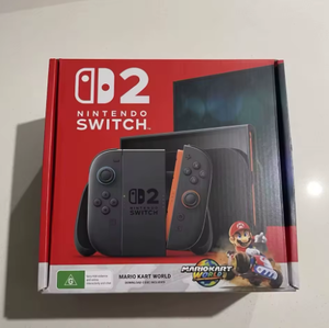 Auténtico, Compra 5 y Obtén 2 Gratis, Nueva Consola Nintendo Switch 2 + Paquete Mario Kart World de 256 GB, Envío Rápido - Product Image 1