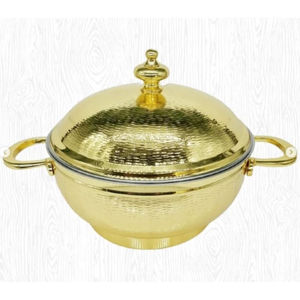 Cazuela al por mayor Home Hotel Restaurant Catering Plato Cazuela de metal martillado a precio asequible - Product Image 3