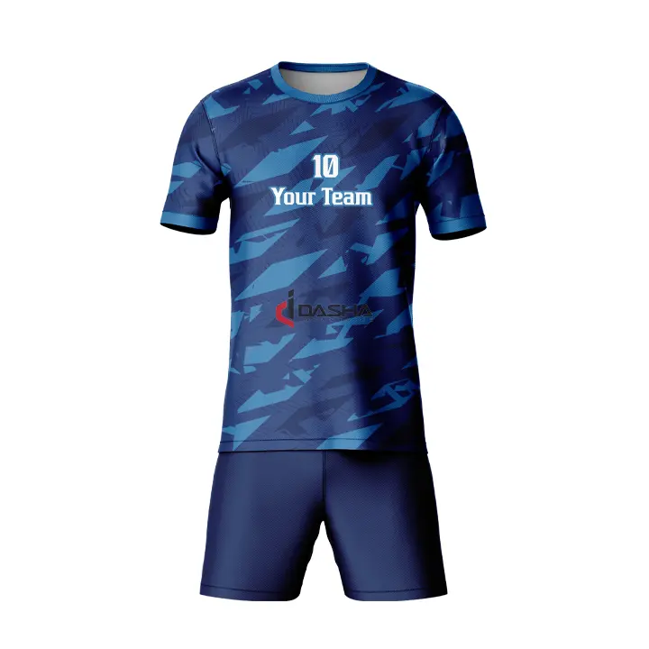 サッカーチームユニフォームサッカー昇華ジャージーセットサッカーシャツカスタマイズされたサッカースポーツウェア昇華印刷メンズ用